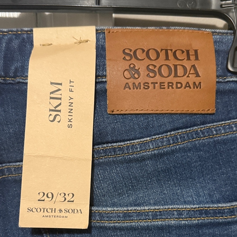 Scotch & Soda Men's Dark Blue Slim Jeans Men’s 29x32 NWT - Picture 5 of 6